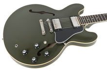 Load image into Gallery viewer, 2024 Gibson Custom 1961 ES-335 Reissue "CME Spec" Antique Olive Drab
