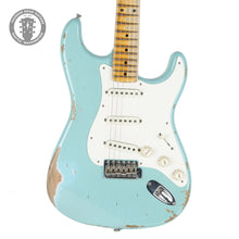 Load image into Gallery viewer, 2019 Fender Custom Shop 59 Stratocaster Heavy Relic Aged Daphne Blue
