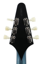 Load image into Gallery viewer, New Gibson Custom Shop 1967 Mahogany Flying V TRG Stinger Series Bahama Blue Stop Bar VOS 400397
