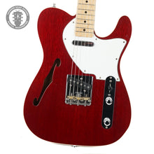 Load image into Gallery viewer, 1994 Fender Custom Shop USA Thinline Telecaster Transparent Red Limited Edition 7 of 12
