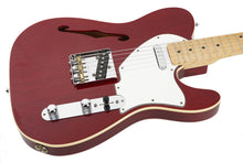 Load image into Gallery viewer, 1994 Fender Custom Shop USA Thinline Telecaster Transparent Red Limited Edition 7 of 12
