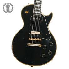 Load image into Gallery viewer, New Gibson Custom Limited Edition 1954 Les Paul Custom W/ Humbucker Murphy Lab Heavy Aged Ebony
