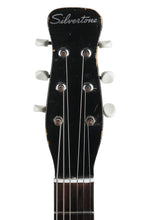 Load image into Gallery viewer, 1958 Silvertone U2 Black w/ Silver Sparkle Binding
