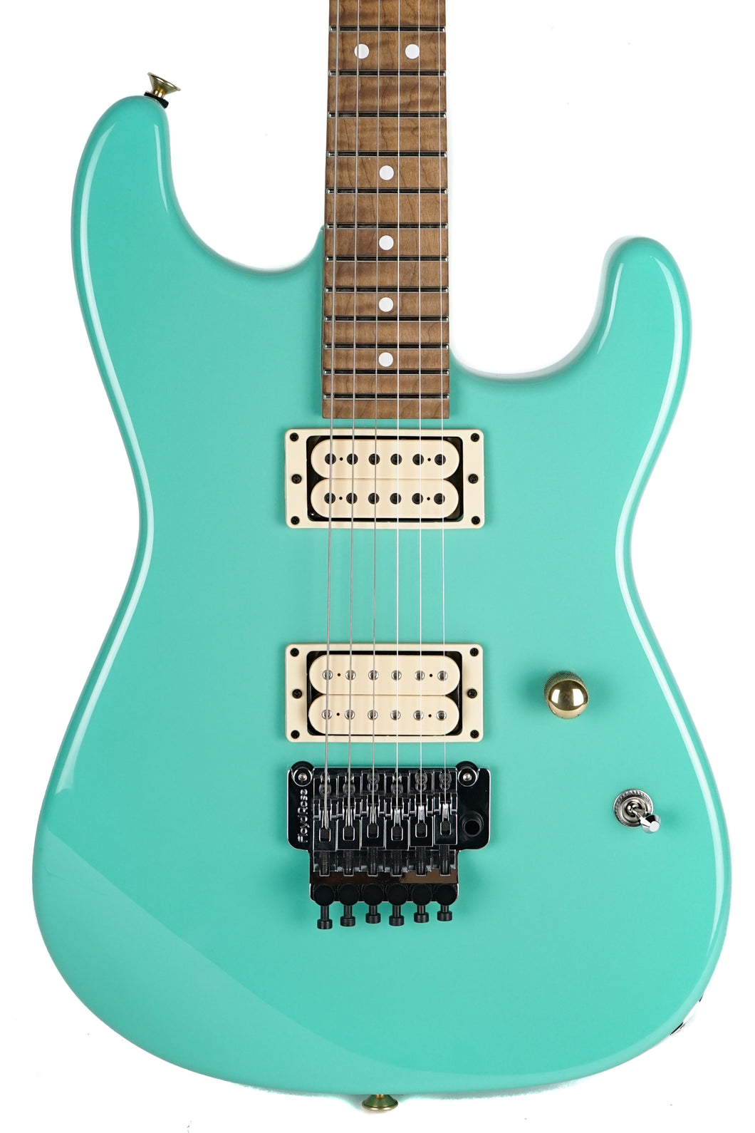 New Charvel Custom Shop San Dimas Floyd Rose 2H Seafoam Green # 17691