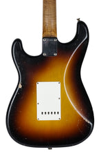 Load image into Gallery viewer, New Fender Custom Shop Dennis Galuszka Masterbuilt Roasted &#39;59 Stratocaster Brazilian Aged Wide Fade 3 Tone Sunburst AAAA Flamed Neck
