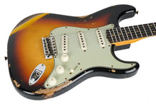 Load image into Gallery viewer, New Fender Custom Shop '61 Stratocaster Heavy Relic Super Faded Aged 3 Tone Sunburst
