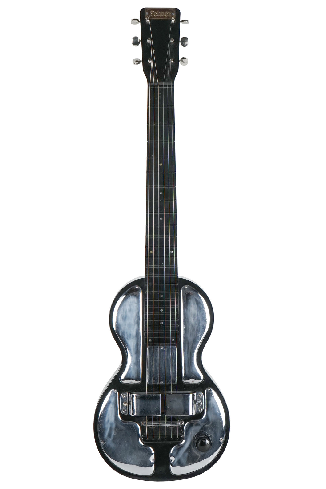 1930's Rickenbacher Selmer Electro Spanish Round Neck Lap Steel Guitar Chrome Bakelite Model B