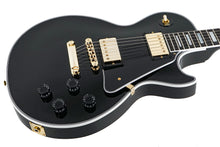 Load image into Gallery viewer, New Gibson Custom Shop Les Paul Custom Ebony w/ Ebony Fingerboard Gloss CS500225
