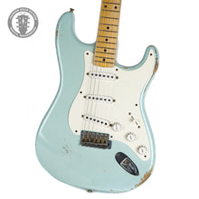 Load image into Gallery viewer, 2010 Fender Custom Shop Limited Edition Stratocaster Dennis Galuszka Masterbuilt 50's Relic Sonic Blue

