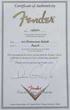 Load image into Gallery viewer, 2010 Fender Custom Shop Limited Edition Stratocaster Dennis Galuszka Masterbuilt 50's Relic Sonic Blue
