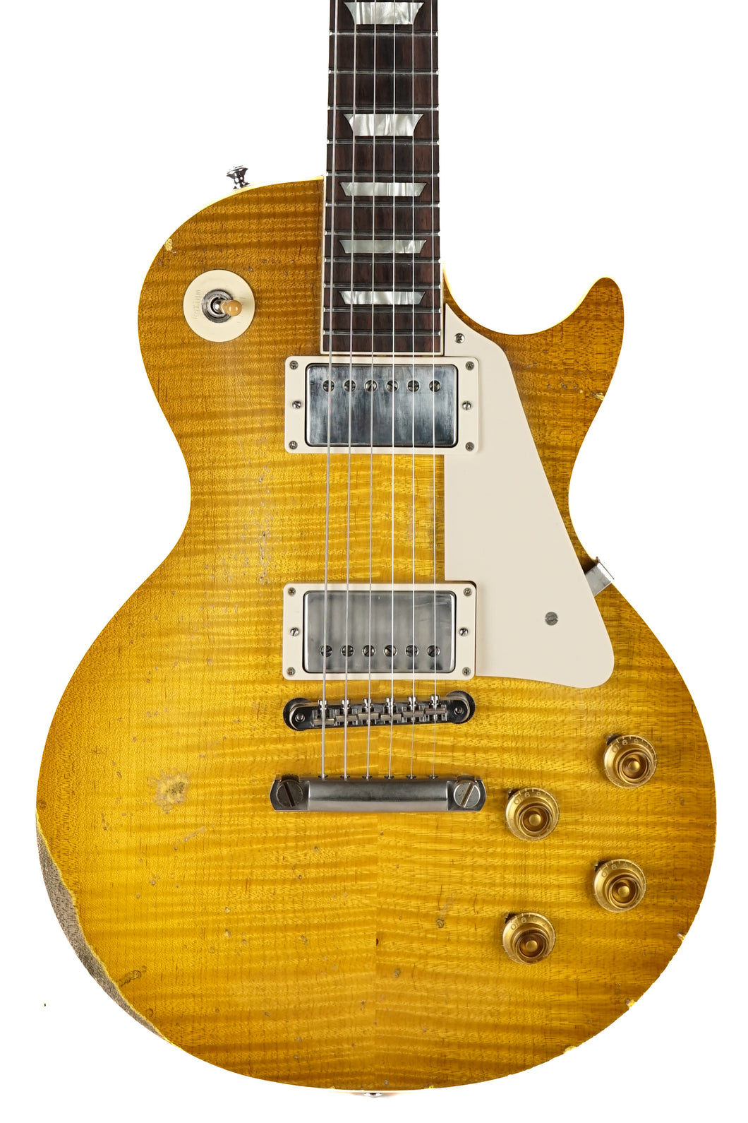 2021 Gibson Custom Murphy Lab 1959 Les Paul Standard Reissue Ultra Heavy Aged Lemon Burst