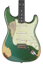 Load image into Gallery viewer, New Fender Custom Shop Levi Perry Masterbuilt '60 Stratocaster Heavy Relic Aged Sherwood Metallic
