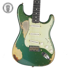 Load image into Gallery viewer, New Fender Custom Shop Levi Perry Masterbuilt '60 Stratocaster Heavy Relic Aged Sherwood Metallic
