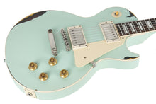 Load image into Gallery viewer, 2017 Gibson Custom 1958 Les Paul Aged Kerry Green Over Dark Burst
