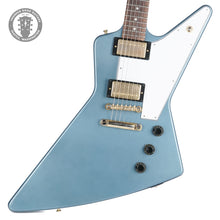 Load image into Gallery viewer, 2024 Gibson Custom 1958 Korina Explorer VOS Antique Pelham Blue
