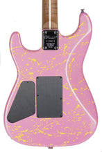 Load image into Gallery viewer, New Charvel Custom Shop San Dimas Platinum Pink With Graffiti Yellow Splatter #C19883
