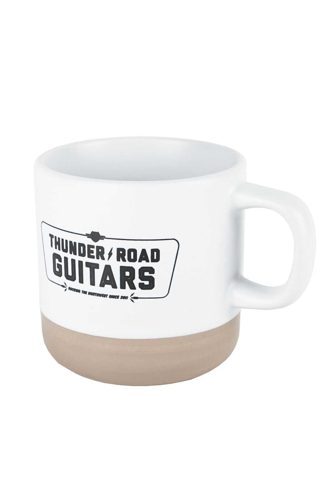 Thunder Road Guitars Rustic Ceramic Mug