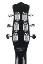 Load image into Gallery viewer, New Danelectro "One Off" '59 DC Baritone Black Metalflake W/ Faux Ostrich Binding
