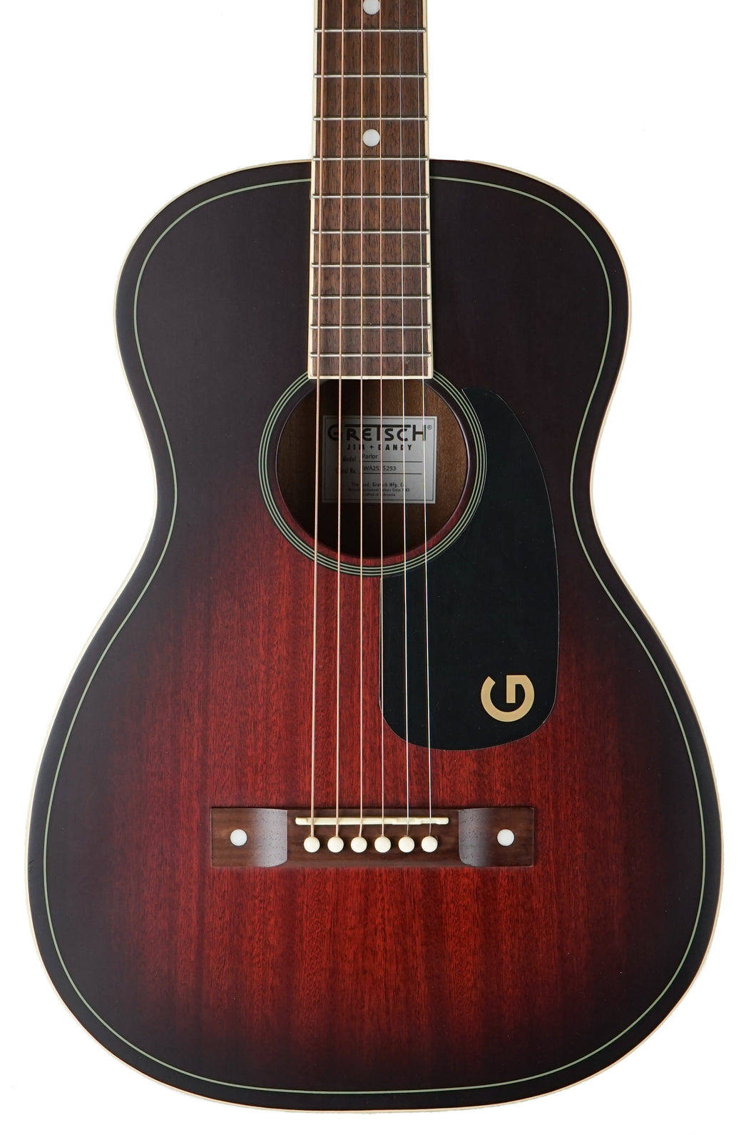 New Gretsch Jim Dandy Parlor Deep Cherry Burst