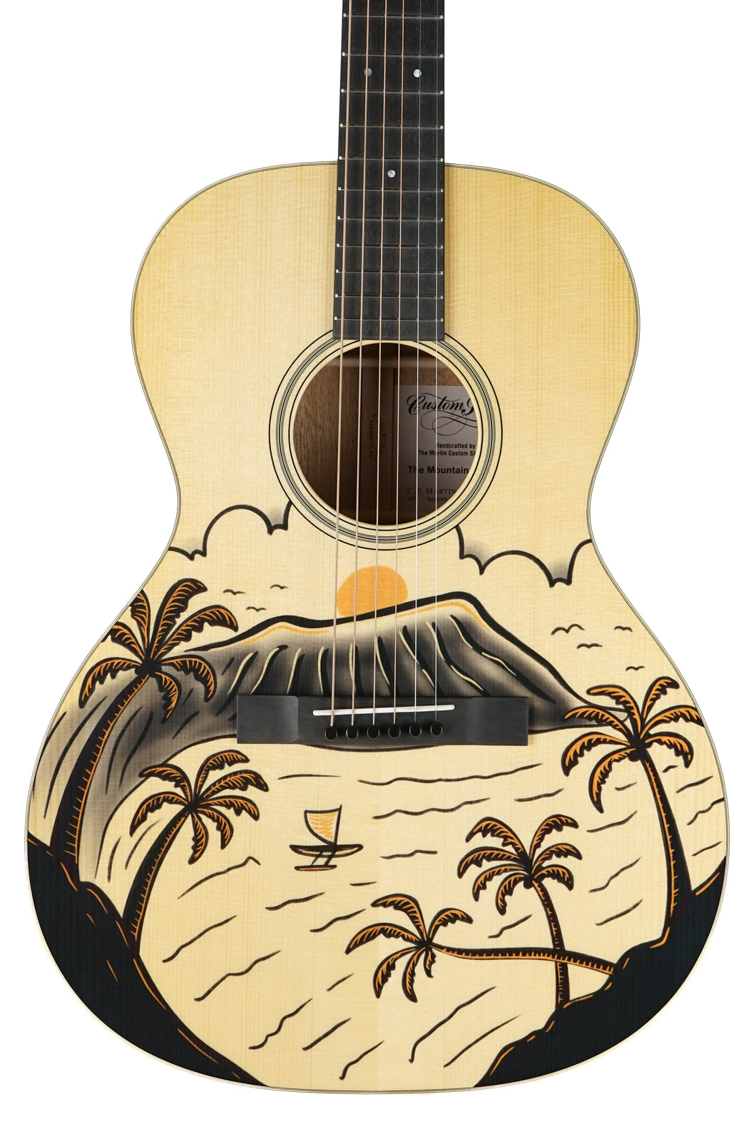 New Martin Custom Shop 00 Style Tropical Sunset