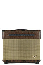 Load image into Gallery viewer, New Magnatone Baby M-80 Combo Brown French Alligator Tolex / Gold Stripe Grill #8980
