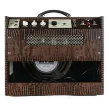 Load image into Gallery viewer, New Magnatone Kingston 12" Combo French Alligator Tolex / Gold Stripe Grill #8964
