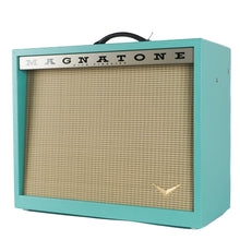 Load image into Gallery viewer, New Magnatone Twilighter 1x12 Combo Teal NAMM 2026
