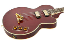 Load image into Gallery viewer, 2006 Epiphone Allen Woody Rumblekat Bass Cherry
