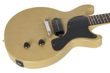 Load image into Gallery viewer, New Gibson Custom 1958 Les Paul Junior Double Cut Reissue VOS TV Yellow
