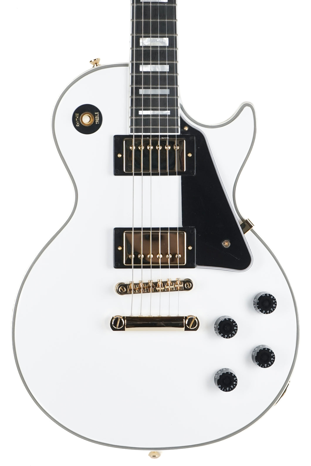 New Epiphone Les Paul Custom Alpine White