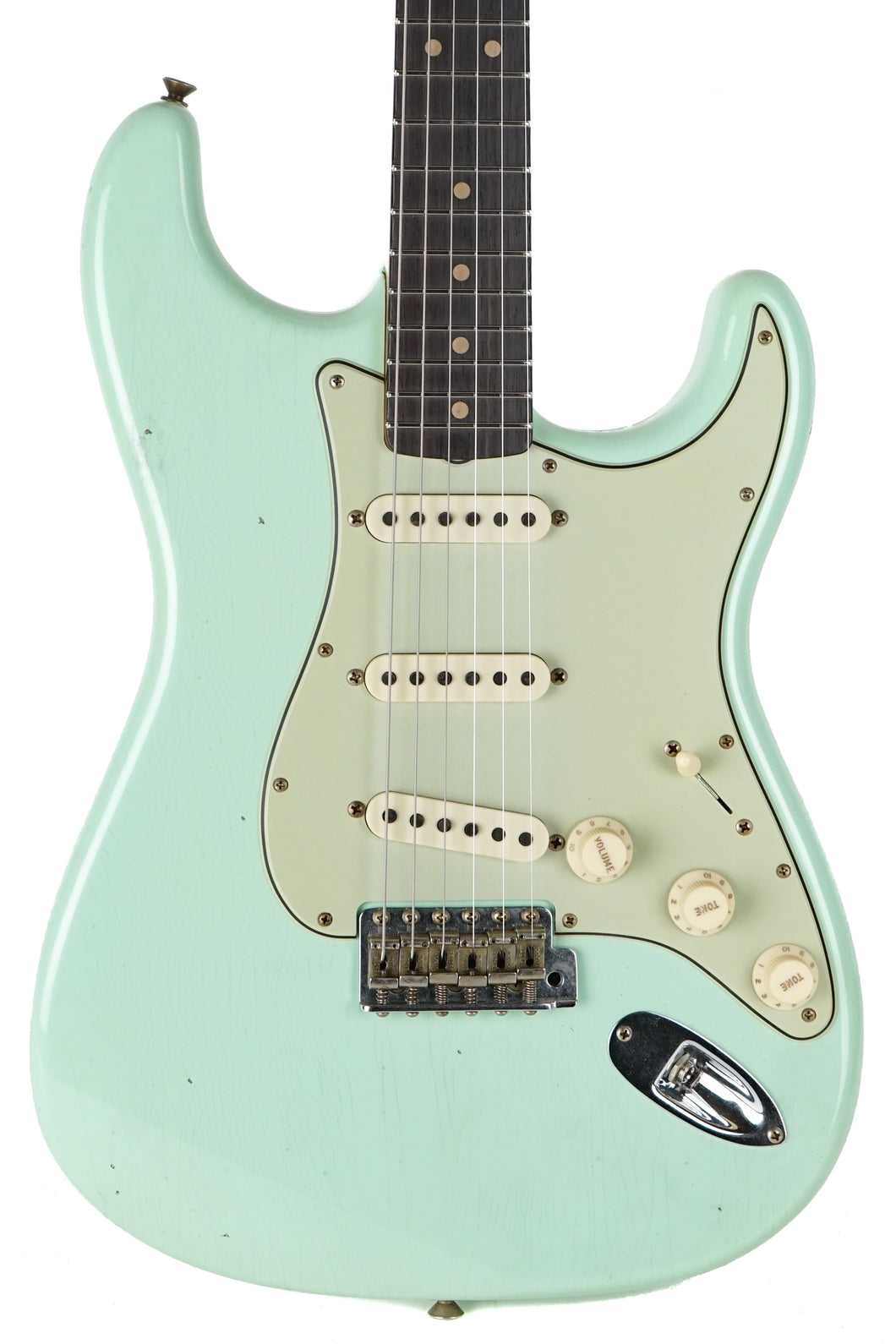 New Fender Custom Shop '64 Stratocaster Journeyman Relic Aged Surf Green