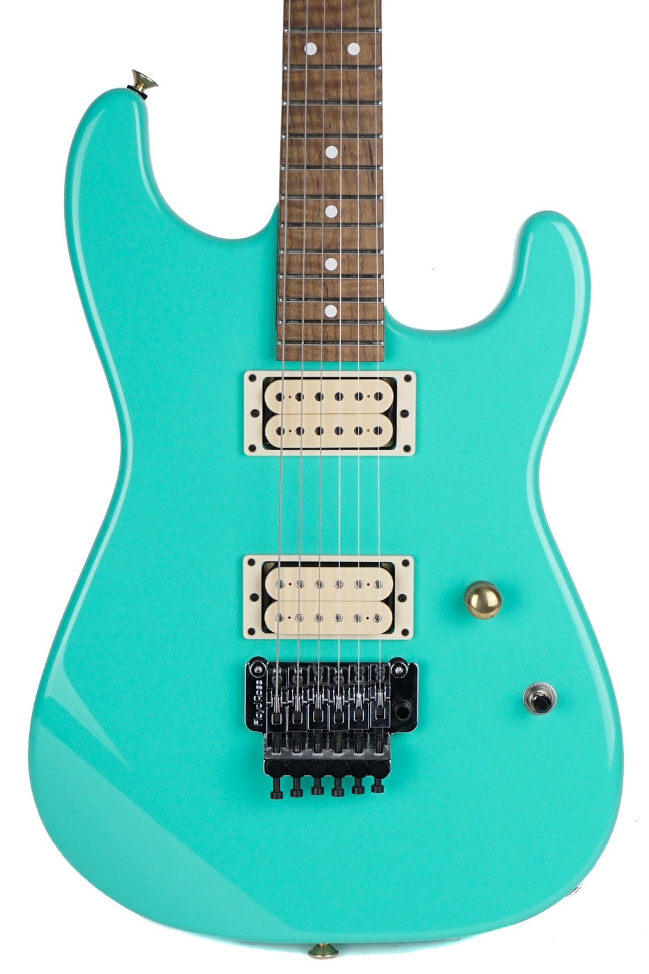 New Charvel Custom Shop San Dimas Floyd Rose 2H Seafoam Green C17049