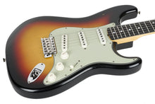 Load image into Gallery viewer, New Fender Custom Shop 1965 Stratocaster Journeyman Compound Radius Aged 3 Tone Sunburst
