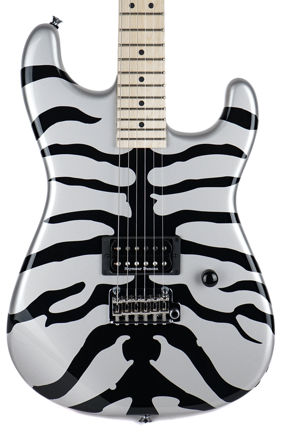 2024 Charvel Super-Stock SD1 Silver Bengal