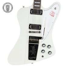 Load image into Gallery viewer, New Epiphone 1963 Firebird V Reissue With Maestro Vibrola Polaris White
