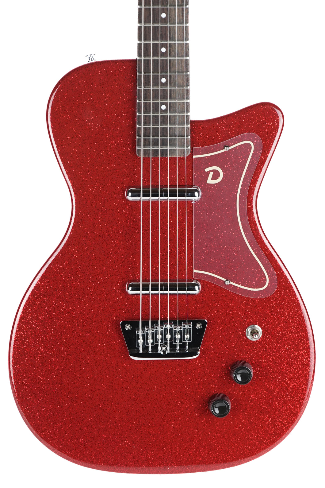 New Danelectro 56 Baritone Red Metalflake