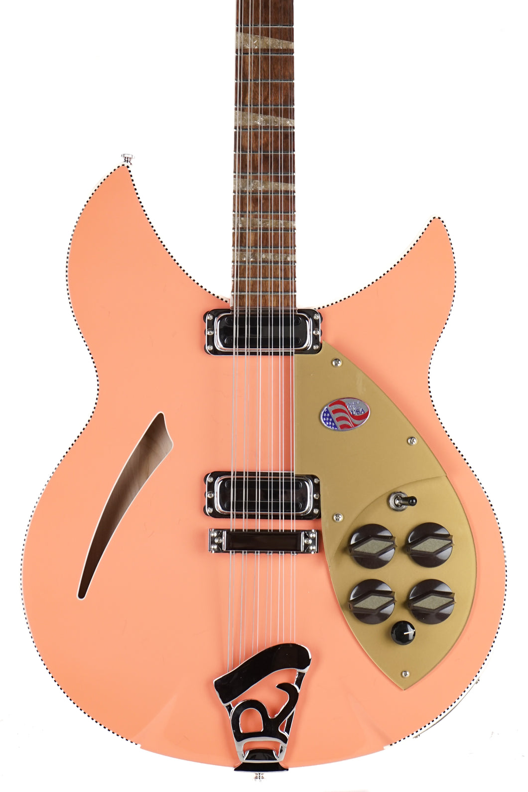 New Rickenbacker 360/12 12 String WB CB VP Coralglo Limited Edition #2524799