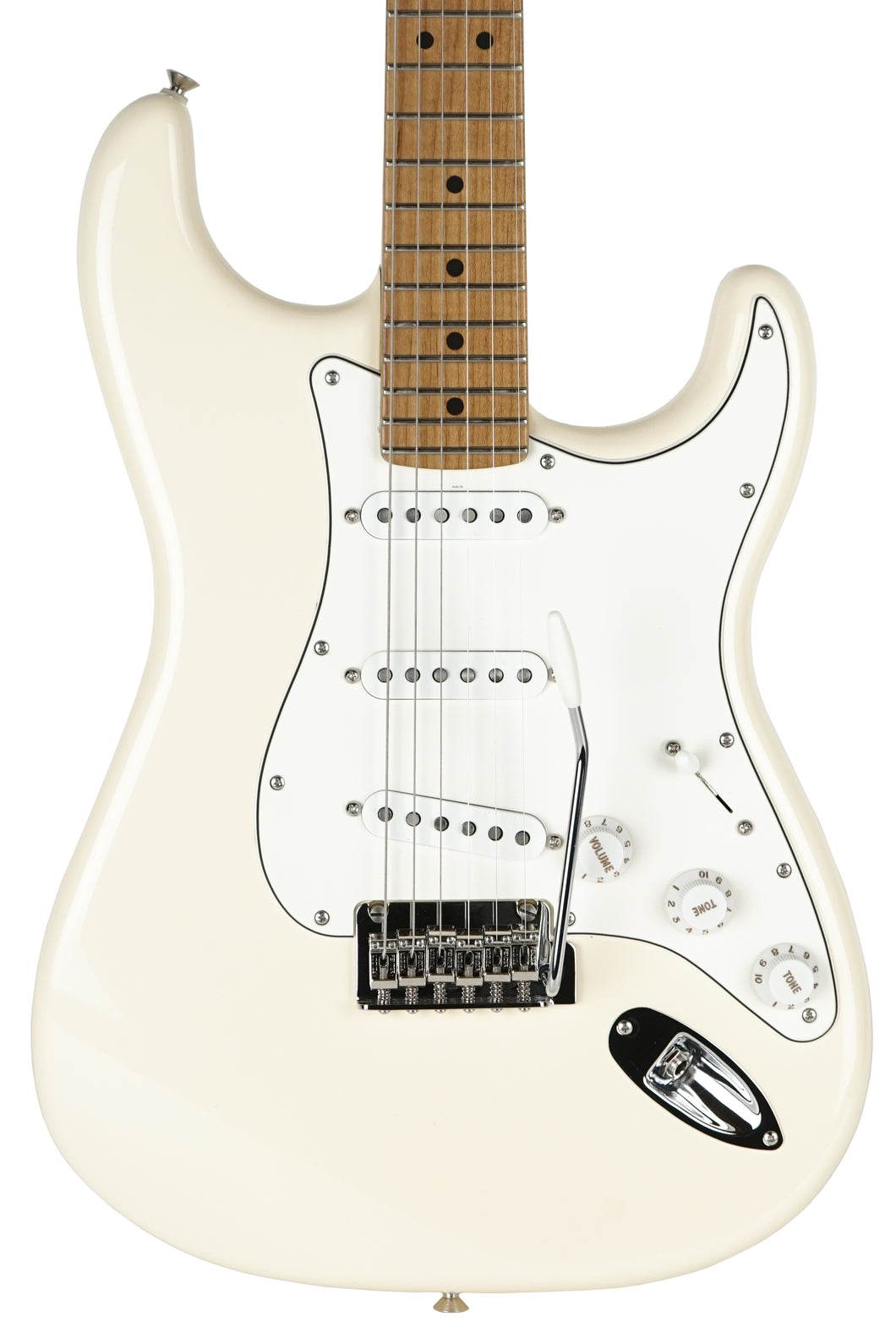 New Fender Limited Edition Player II Stratocaster Olympic White w/Custom Shop Fat 50's single-coil pickups