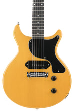 Load image into Gallery viewer, 2021 Harley Benton DC-Junior TV Yellow
