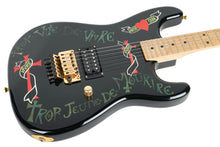 Load image into Gallery viewer, 2002 Wayne Charvel Warren Demartini Frenchie Black Goldleaf
