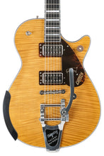 Load image into Gallery viewer, 2023 Gretsch G6134TFM-NH Nigel Hendroff Signature Penguin Amber Flame
