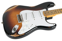 Load image into Gallery viewer, New Fender Custom Shop LTD 70th Anniversary 1954 Stratocaster Sunburst Heavy Relic Wide Fade Sunburst
