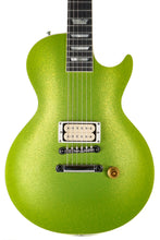 Load image into Gallery viewer, New Gibson Custom 1957 Les Paul Standard VOS Gecko Green Sparkle TRG Stinger Series #751311
