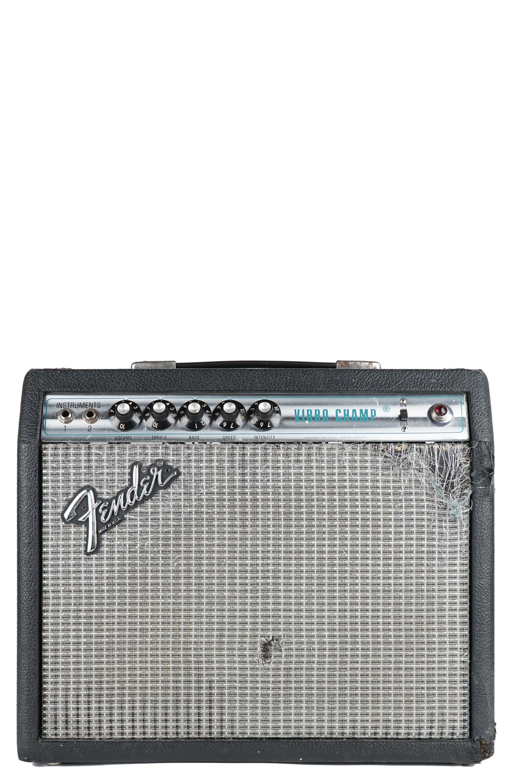 1980 Fender Vibro Champ Silver Panel