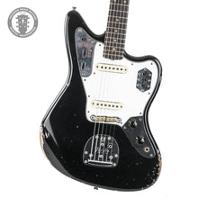 Load image into Gallery viewer, New Fender Custom Shop 1963 Jaguar Relic Black W/ Olympic White Headstock
