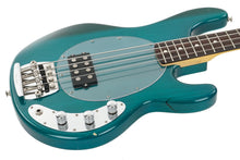 Load image into Gallery viewer, 1980s Ernie Ball Musicman Stingray Bass Transparent Teal Green
