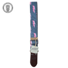 Load image into Gallery viewer, New Josey Straps Guitar Strap - Lazy Lightning
