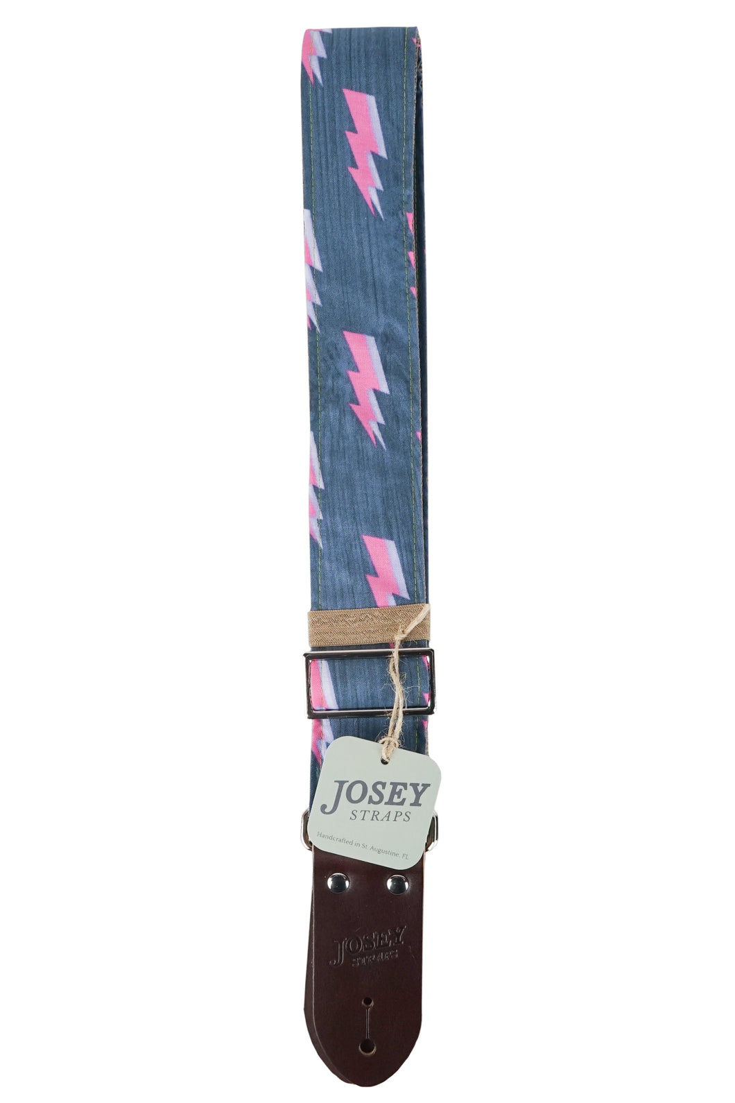 New Josey Straps Guitar Strap - Lazy Lightning