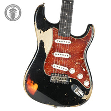 Load image into Gallery viewer, New Fender Custom Shop Levi Perry Masterbuilt 1960 Stratocaster Heavy Relic Black over 3 Color Sunburst
