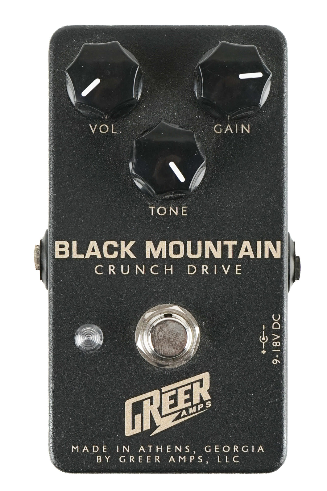 New Greer Amps Black Mountain Crunch Drive